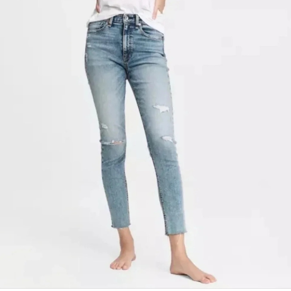 Rag & Bone Nina High-Rise Ankle Skinny Jeans